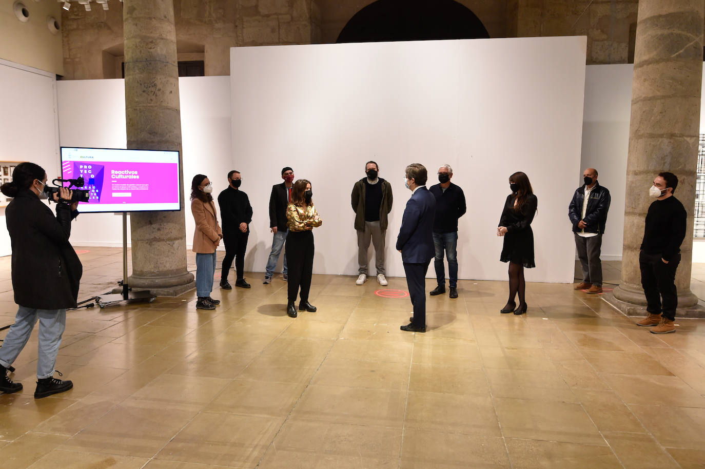 Fotos: Balance de la actividad cultural en Murcia durante 2020 y presentación de la nueva web de Cultura