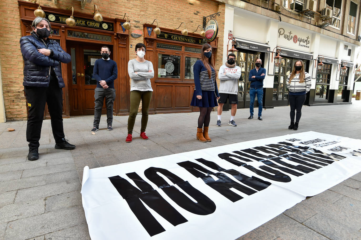 Fotos: Hosteleros murcianos se agrupan para demandar al Gobierno y la Comunidad