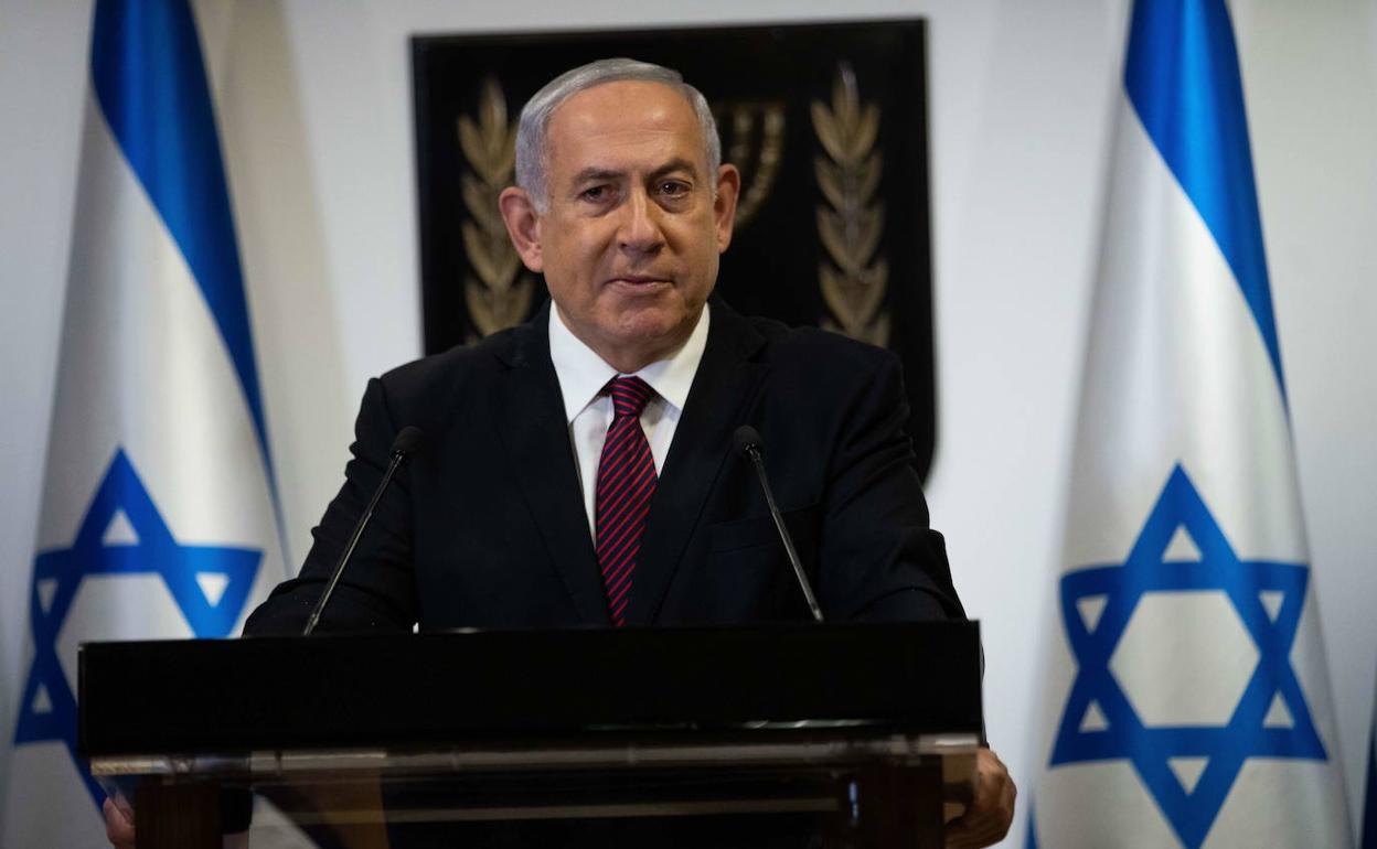 El primer ministro israelí, Benjamín Netanyahu.