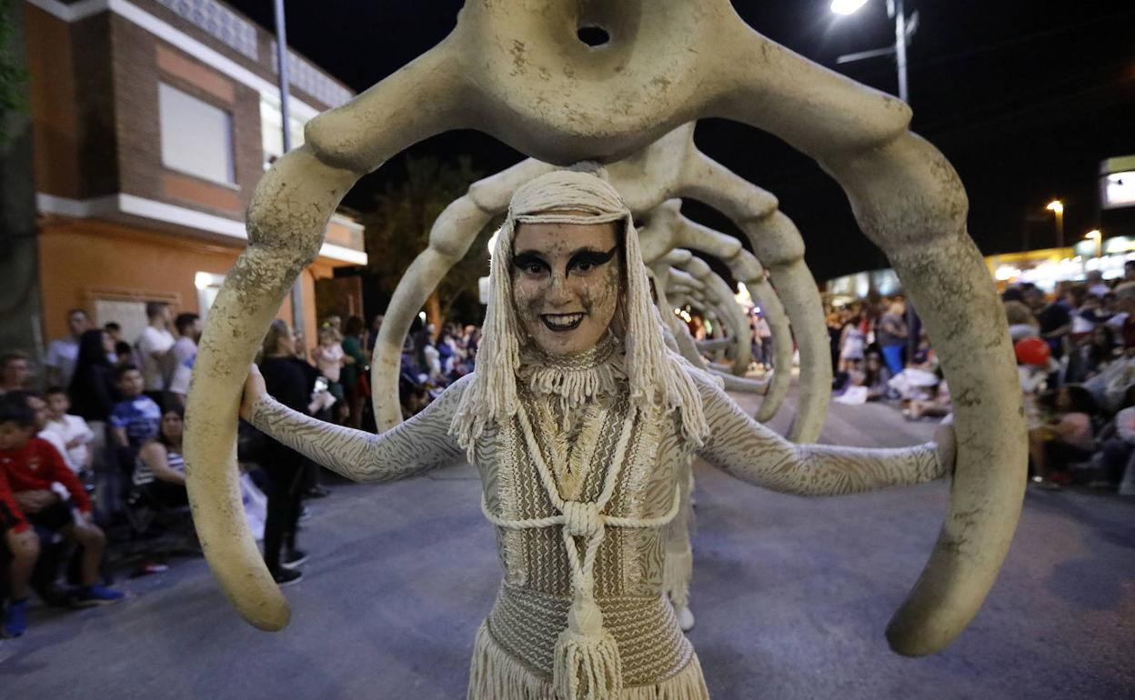 Desfile de las Fiestas de Mayo, en Alcantarilla, en una fotografía de archivo.