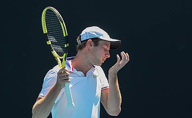 Botic Van de Zandschulp perdió ante Carlos Alcaraz.