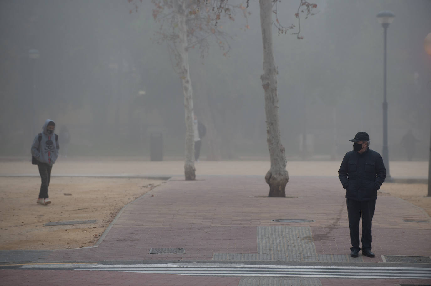 Fotos: Murcia amanece cubierta de niebla