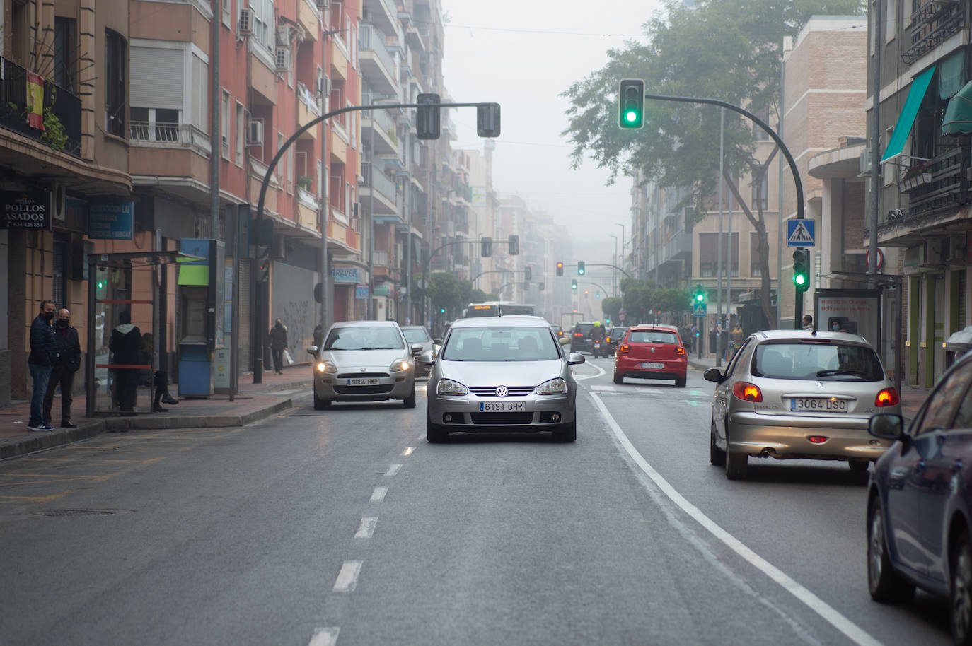 Fotos: Murcia amanece cubierta de niebla