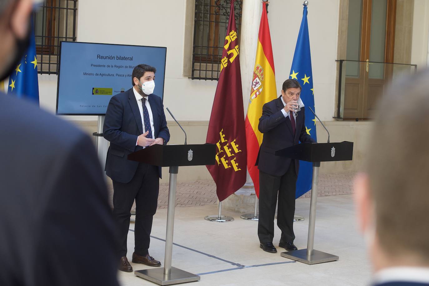 Fotos: Luis Planas visita la Región