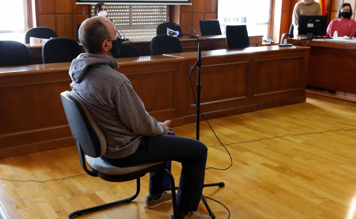 El acusado en el juicio por tentativa de homicidio. 