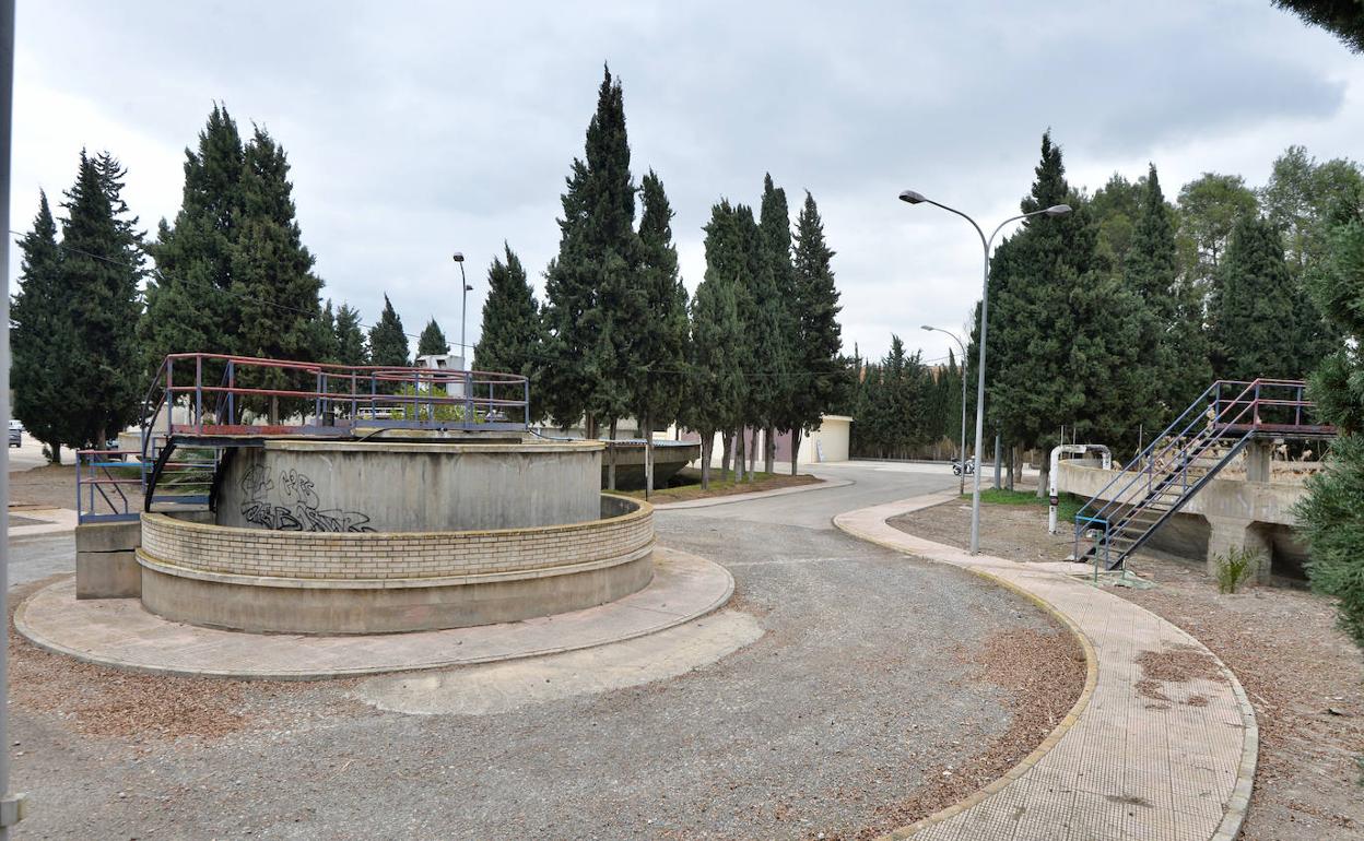 Presentación del proyecto europeo 'Life Conquer' en la depuradora de Zarandona.