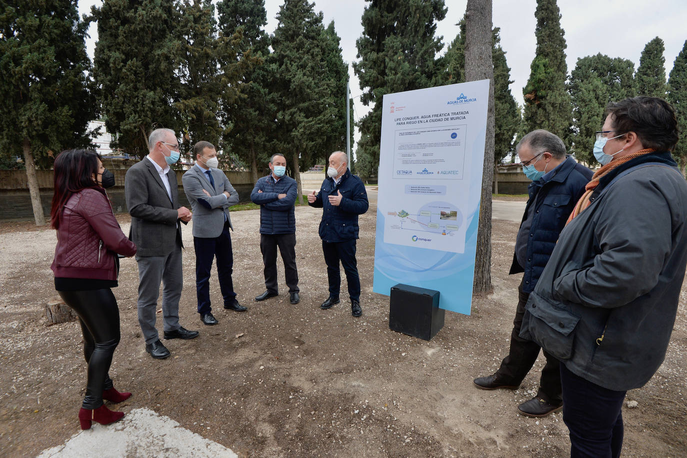 Fotos: Presentación del proyecto europeo &#039;Life Conquer&#039;, una línea de economía circular