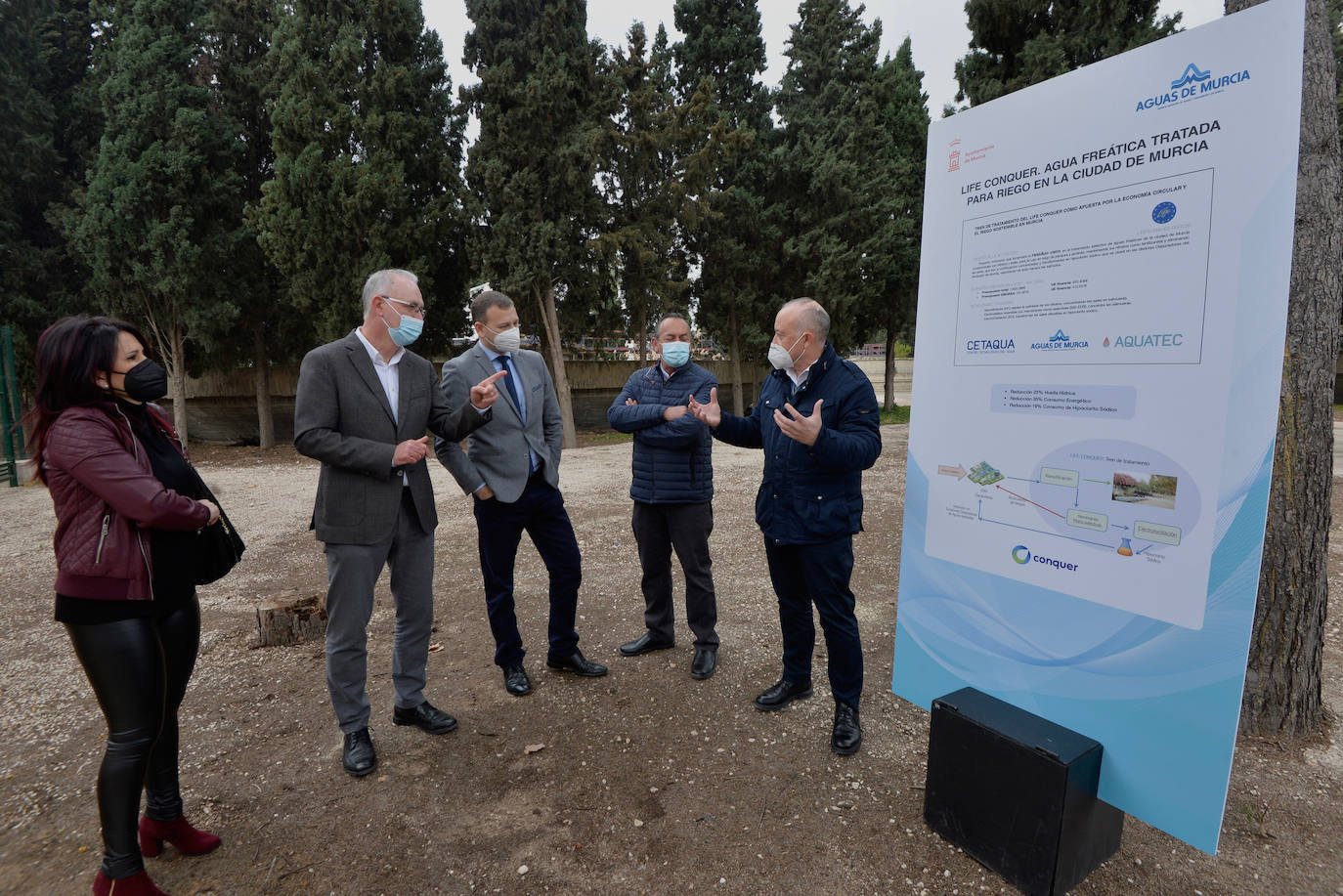 Fotos: Presentación del proyecto europeo &#039;Life Conquer&#039;, una línea de economía circular