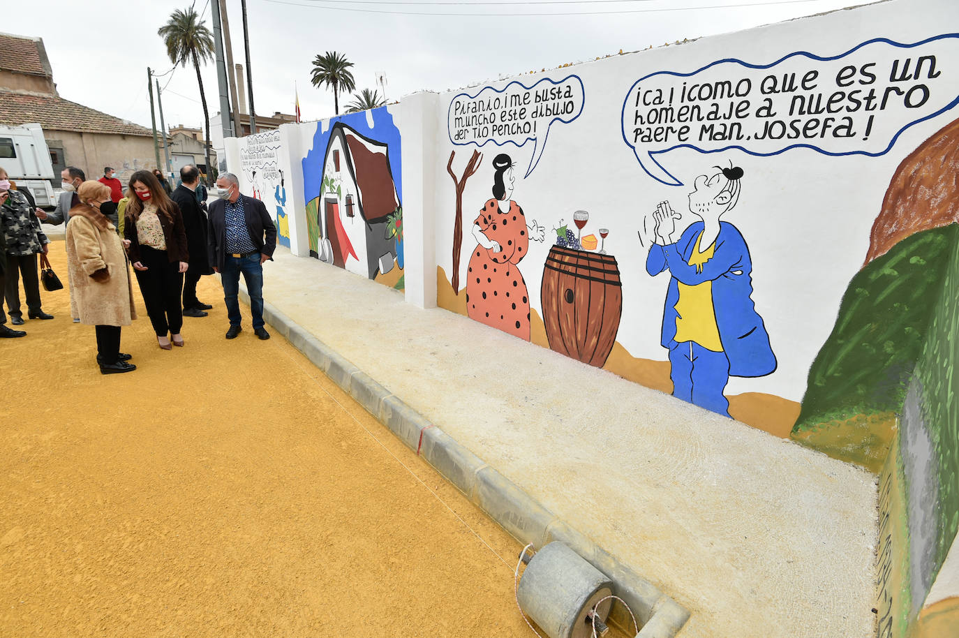Fotos: Homenaje al dibujante Manuel Sánchez Baena, MAN, en Rincón de Seca