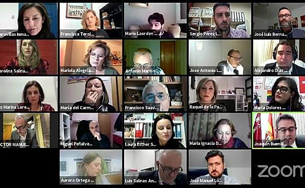 Pleno telemático del Ayuntamiento de Alcantarilla.