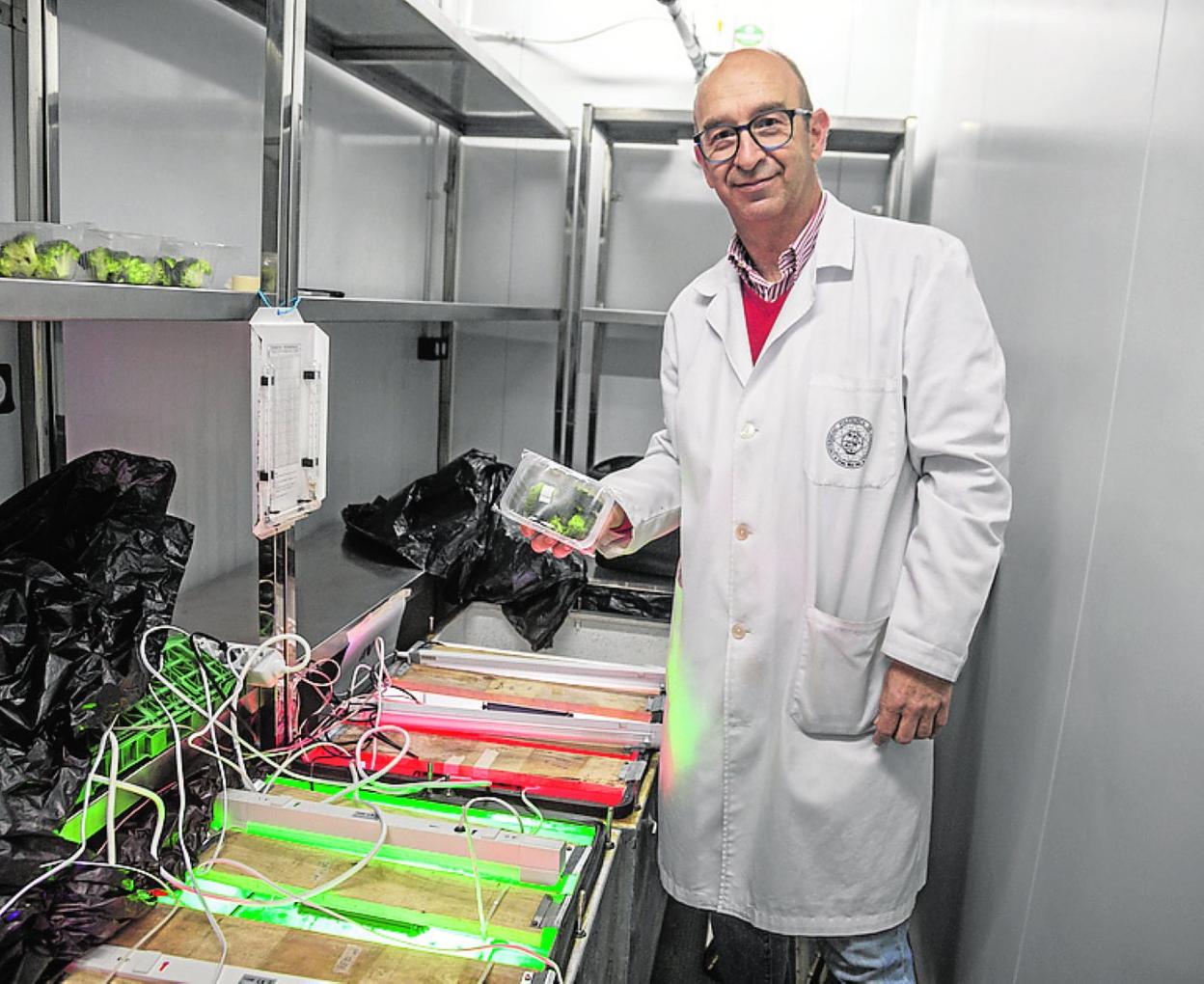 El investigador Roque Torres. 