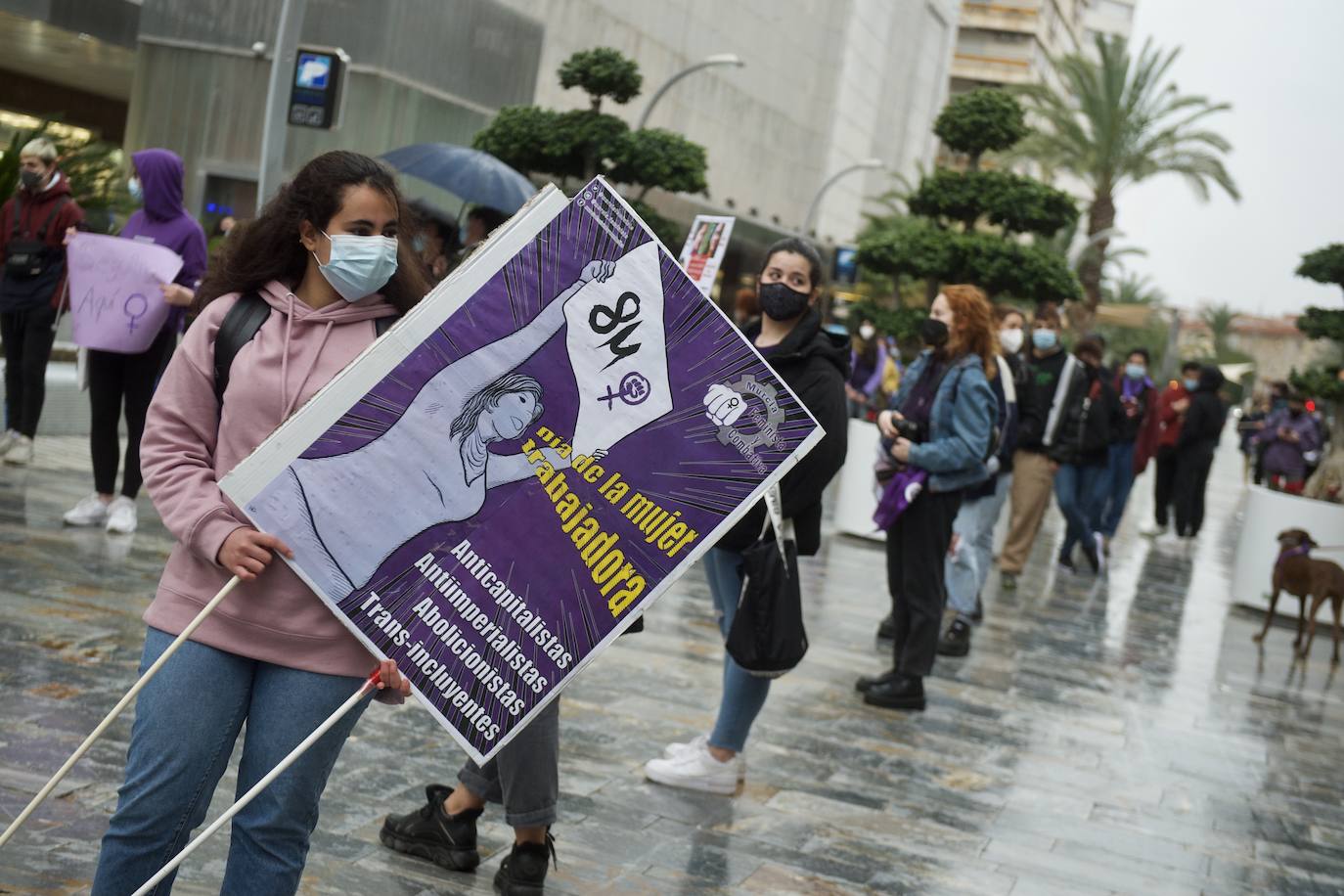 Fotos: Manifestación en Murcia por el Día de la Mujer