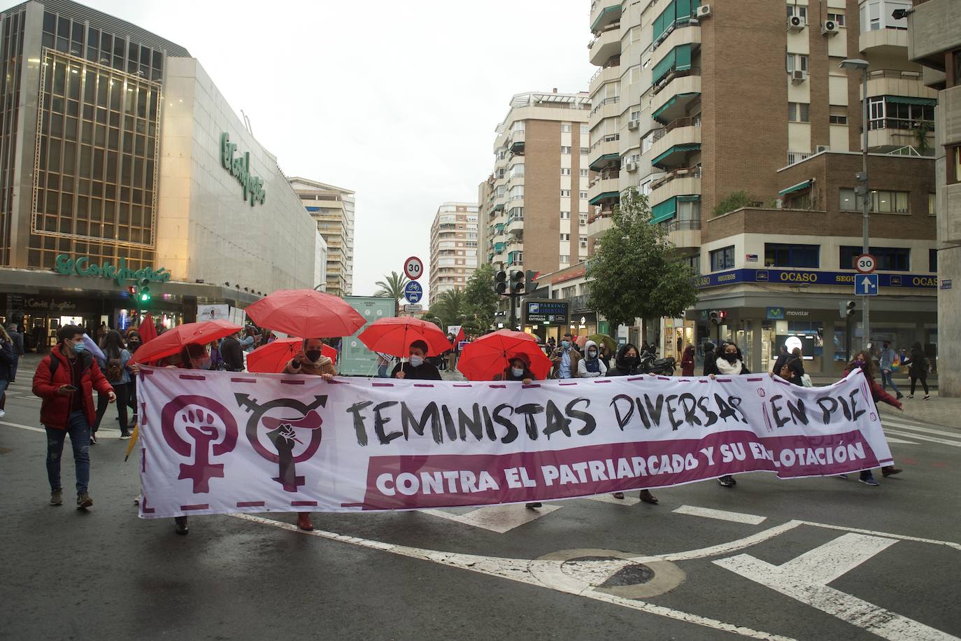 Fotos: Manifestación en Murcia por el Día de la Mujer