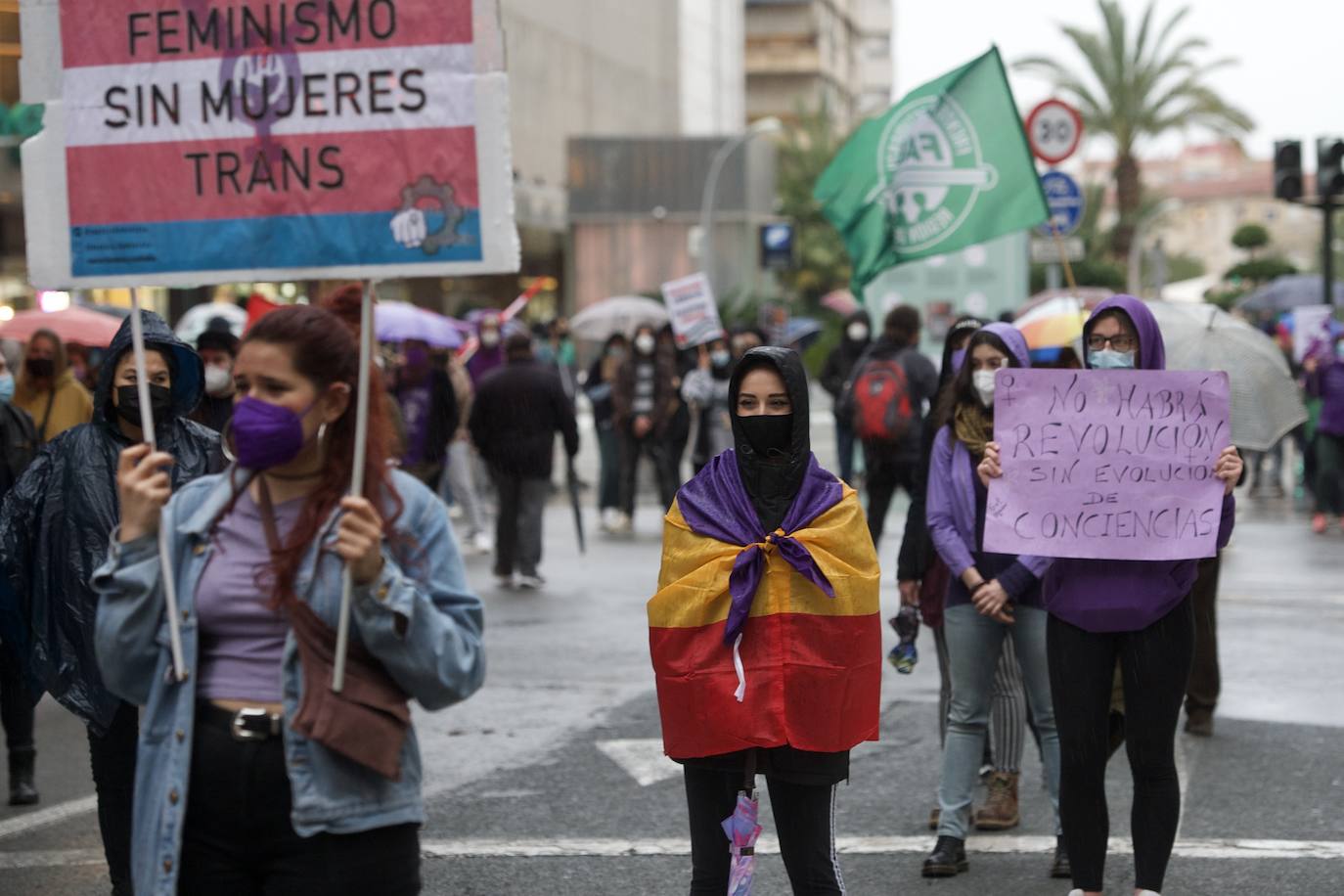 Fotos: Manifestación en Murcia por el Día de la Mujer