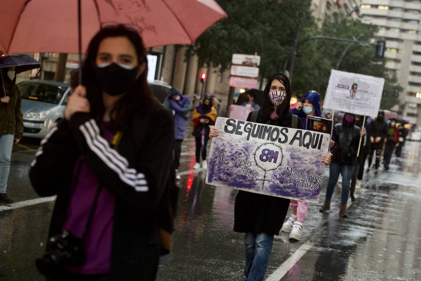 Fotos: Manifestación en Murcia por el Día de la Mujer