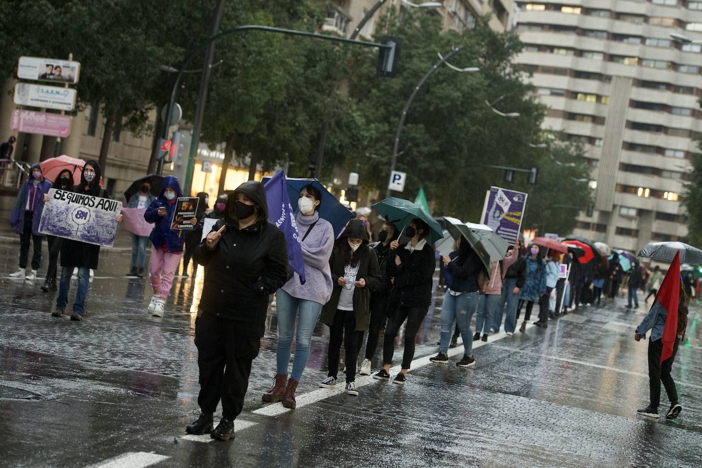 Fotos: Manifestación en Murcia por el Día de la Mujer