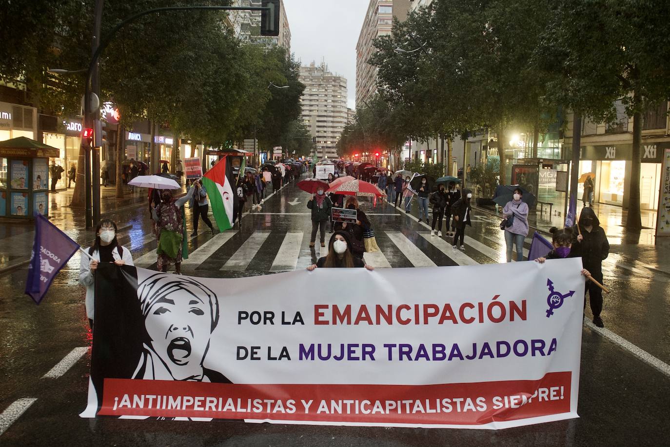 Fotos: Manifestación en Murcia por el Día de la Mujer