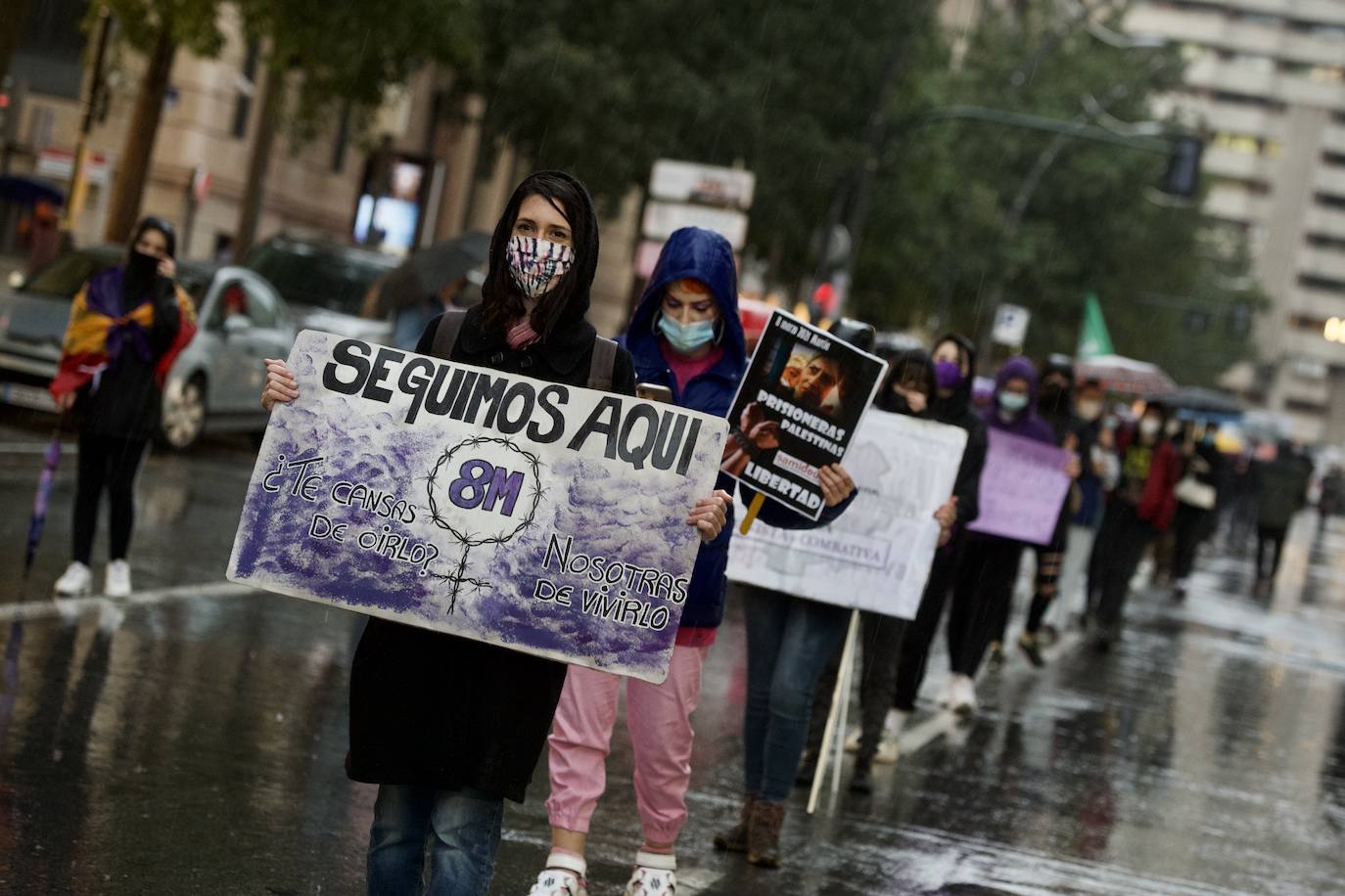 Fotos: Manifestación en Murcia por el Día de la Mujer