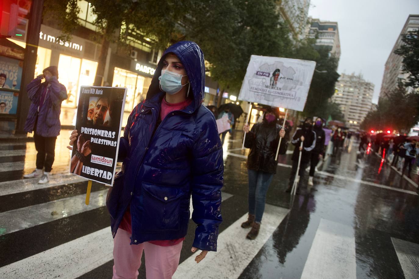 Fotos: Manifestación en Murcia por el Día de la Mujer