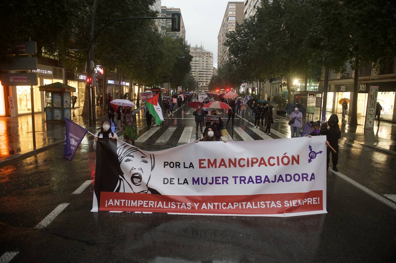 Fotos: Manifestación en Murcia por el Día de la Mujer