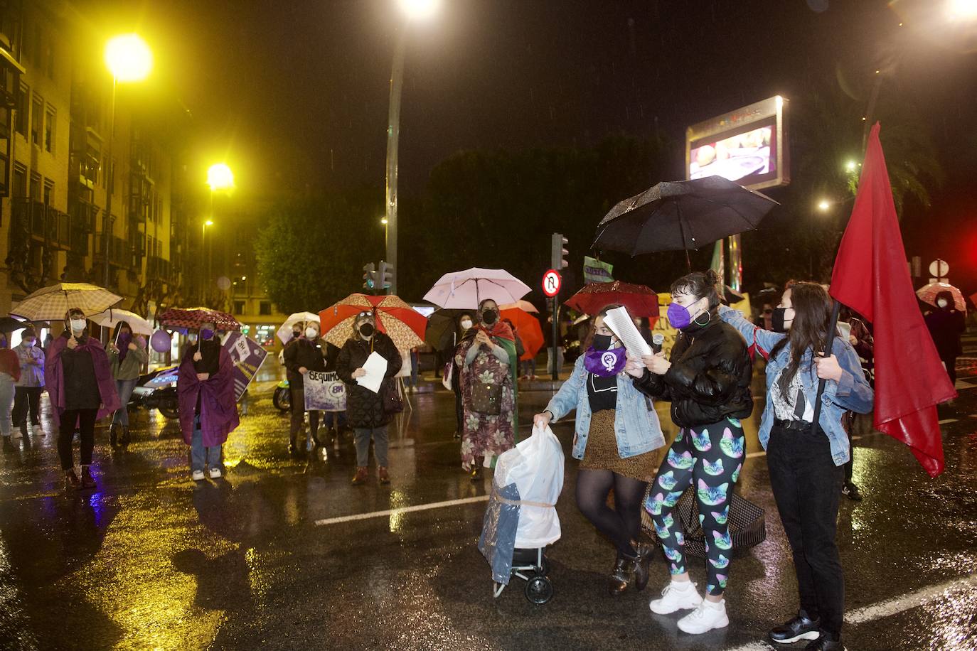 Fotos: Manifestación en Murcia por el Día de la Mujer