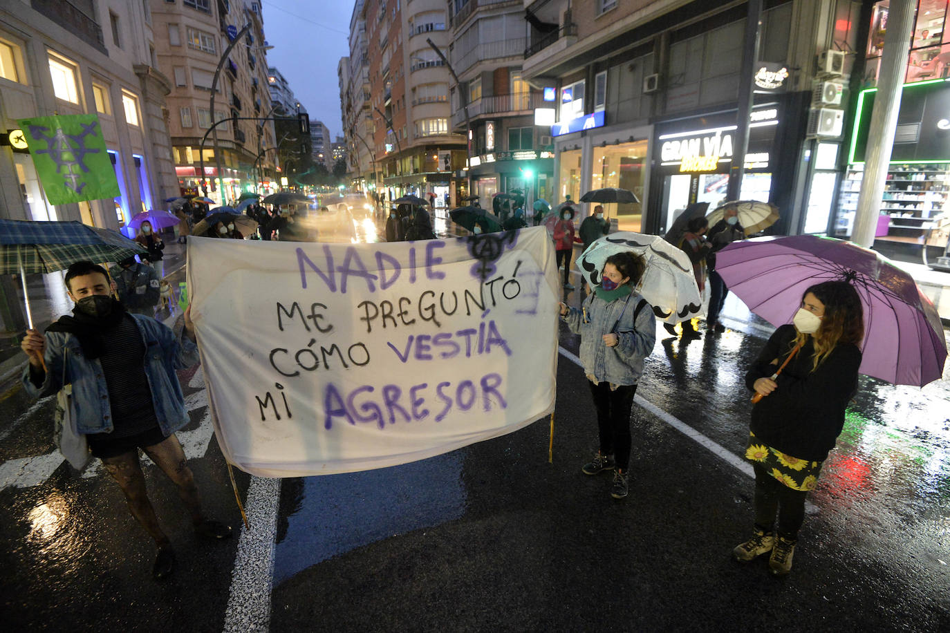 Fotos: Manifestación en Murcia por el Día de la Mujer