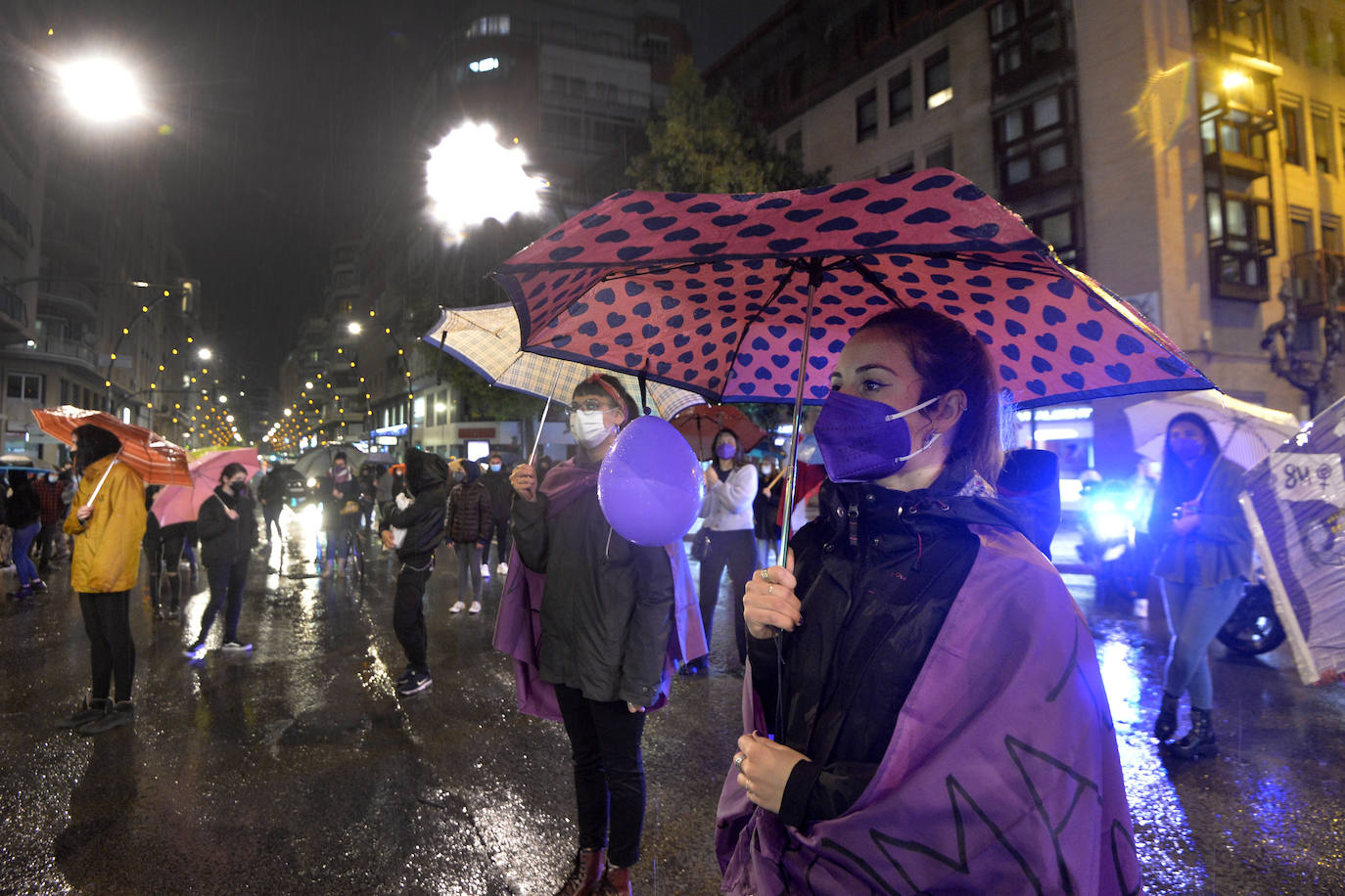 Fotos: Manifestación en Murcia por el Día de la Mujer