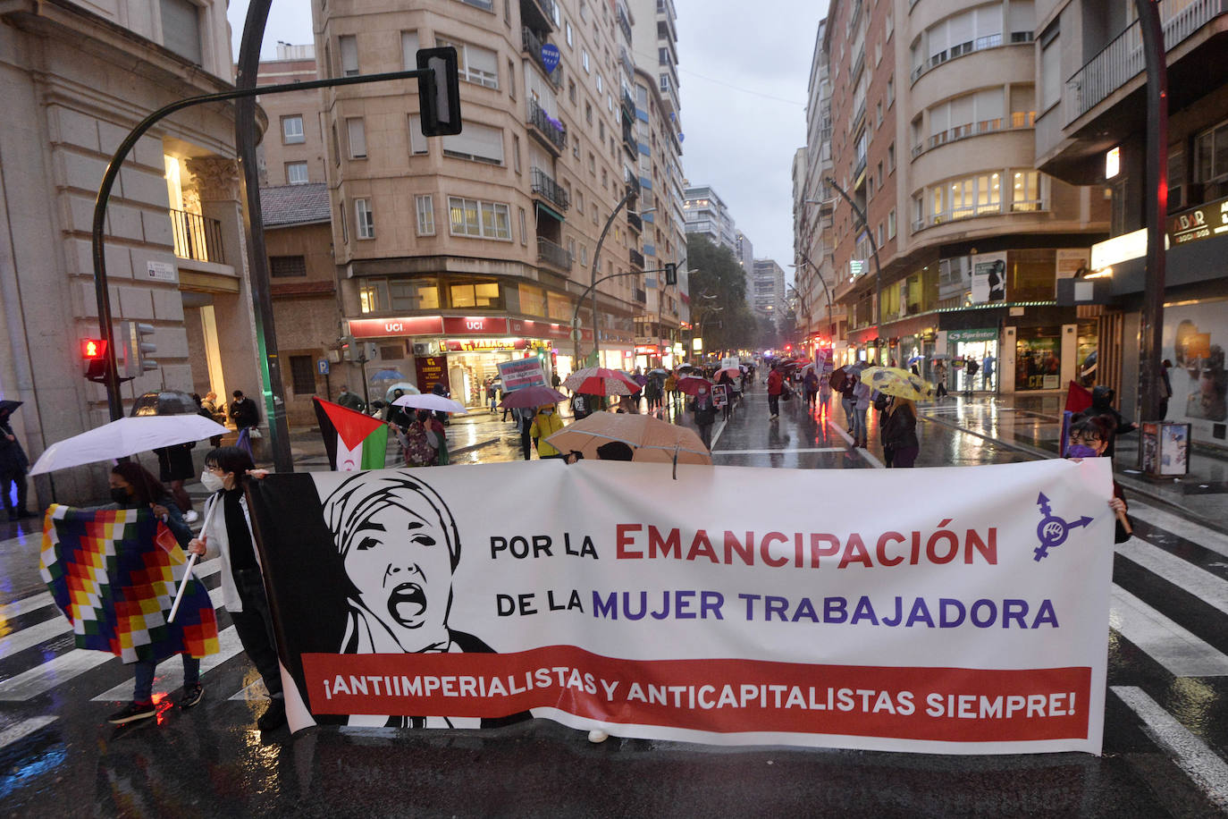 Fotos: Manifestación en Murcia por el Día de la Mujer