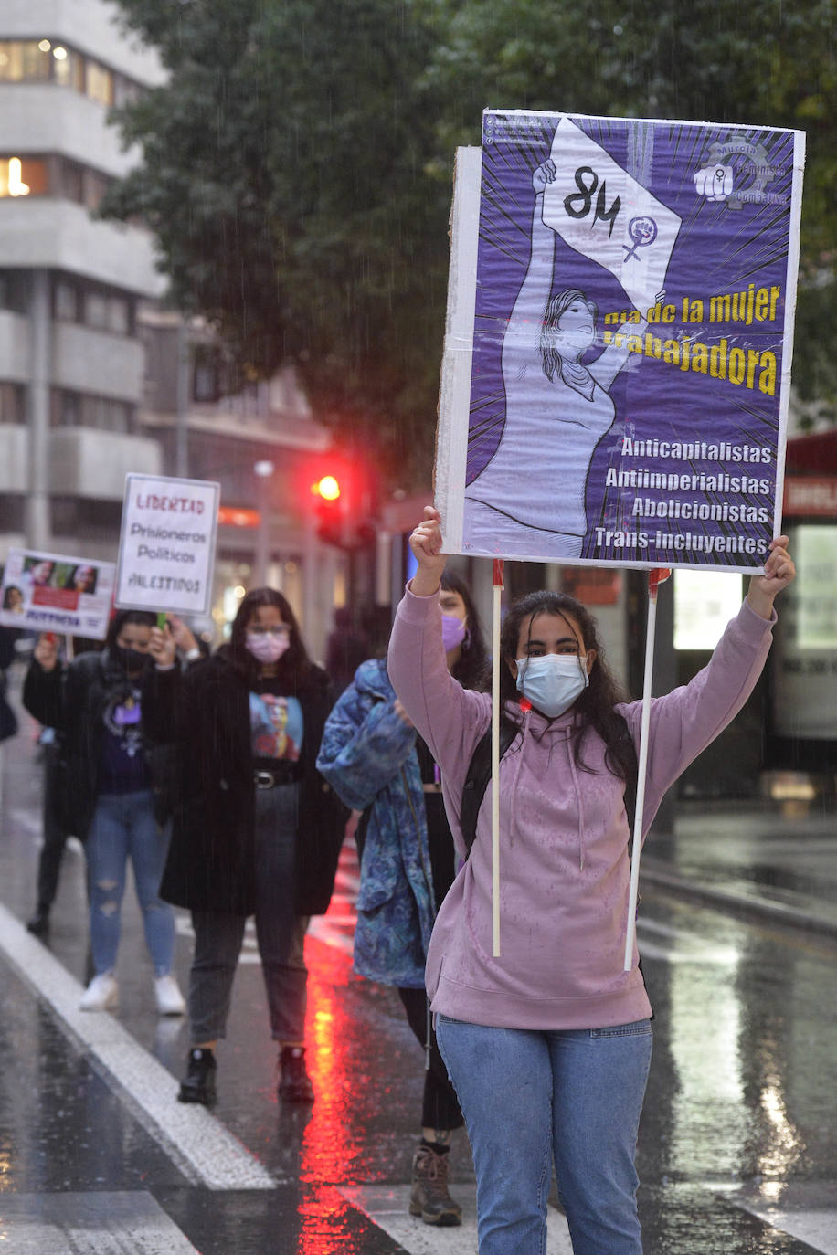 Fotos: Manifestación en Murcia por el Día de la Mujer