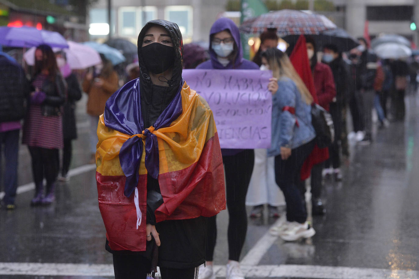 Fotos: Manifestación en Murcia por el Día de la Mujer