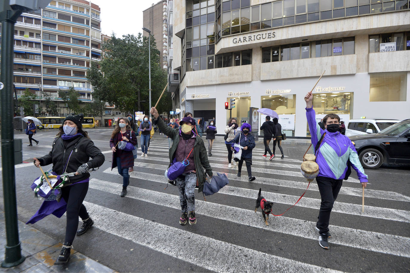 Fotos: Manifestación en Murcia por el Día de la Mujer