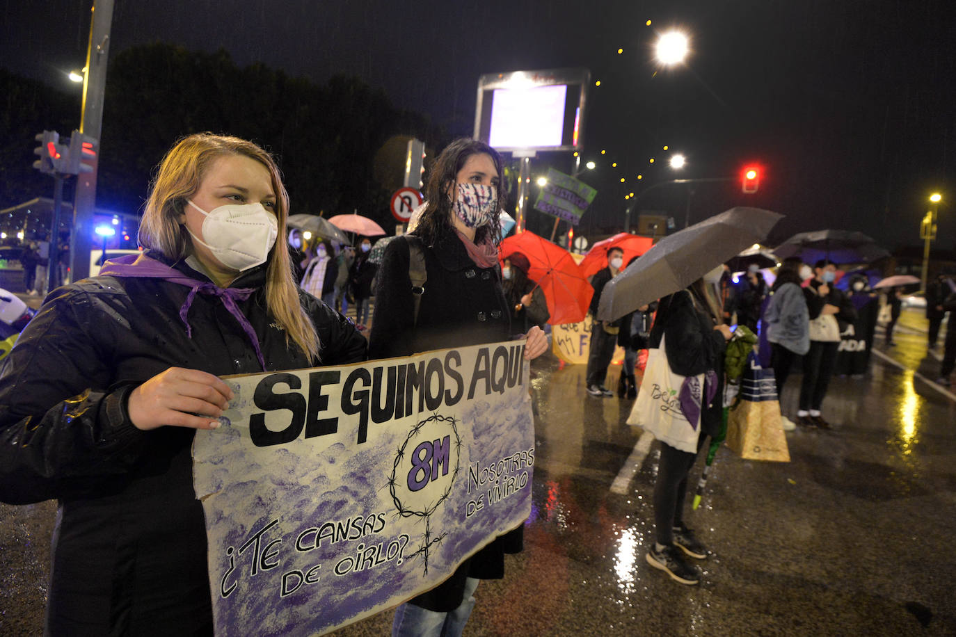 Fotos: Manifestación en Murcia por el Día de la Mujer