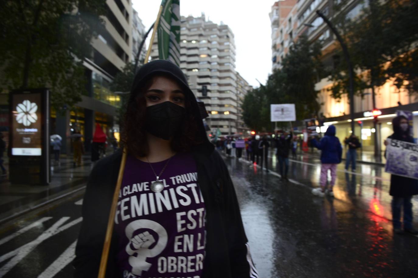 Fotos: Las manifestaciones por el 8-M en Murcia