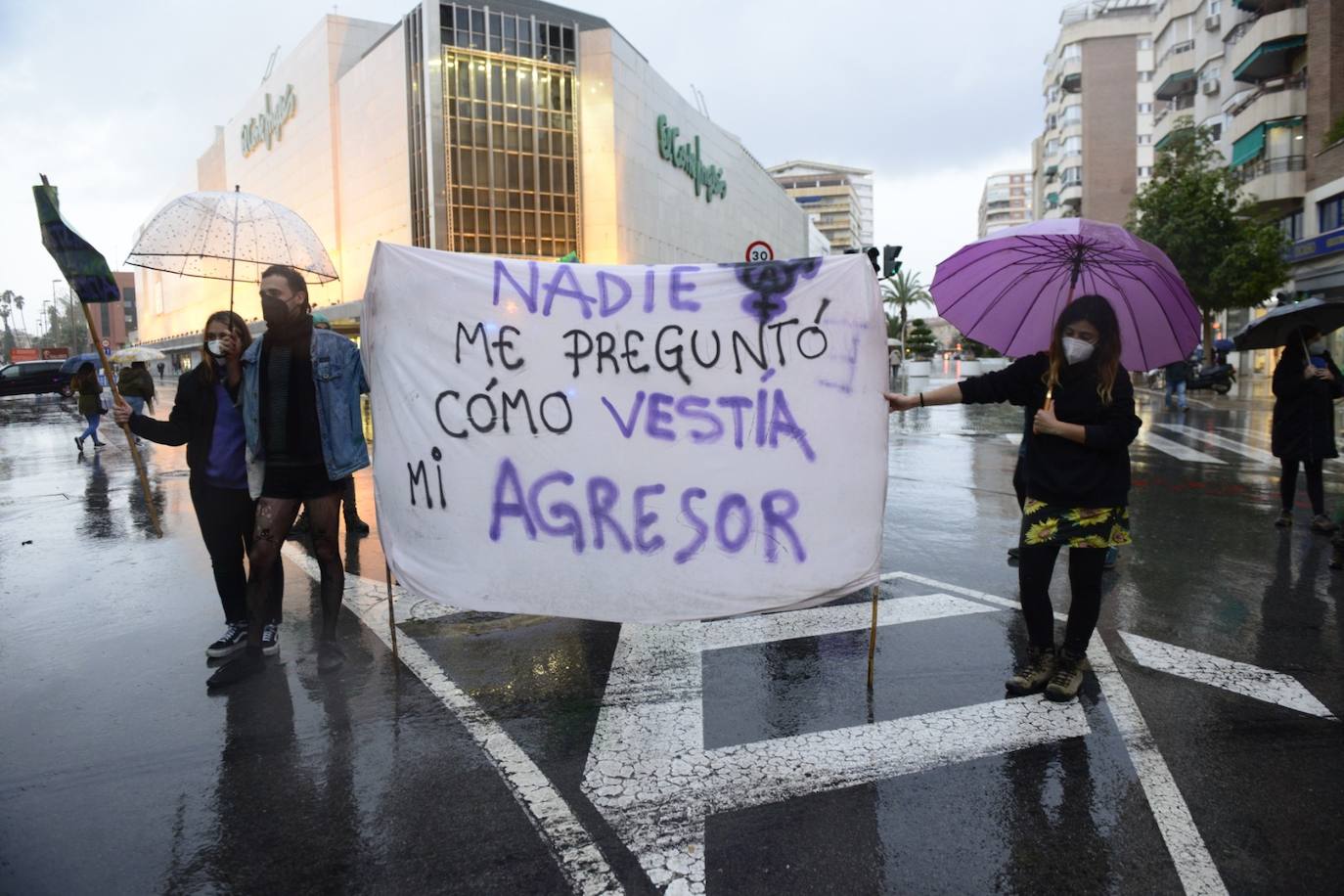 Fotos: Las manifestaciones por el 8-M en Murcia