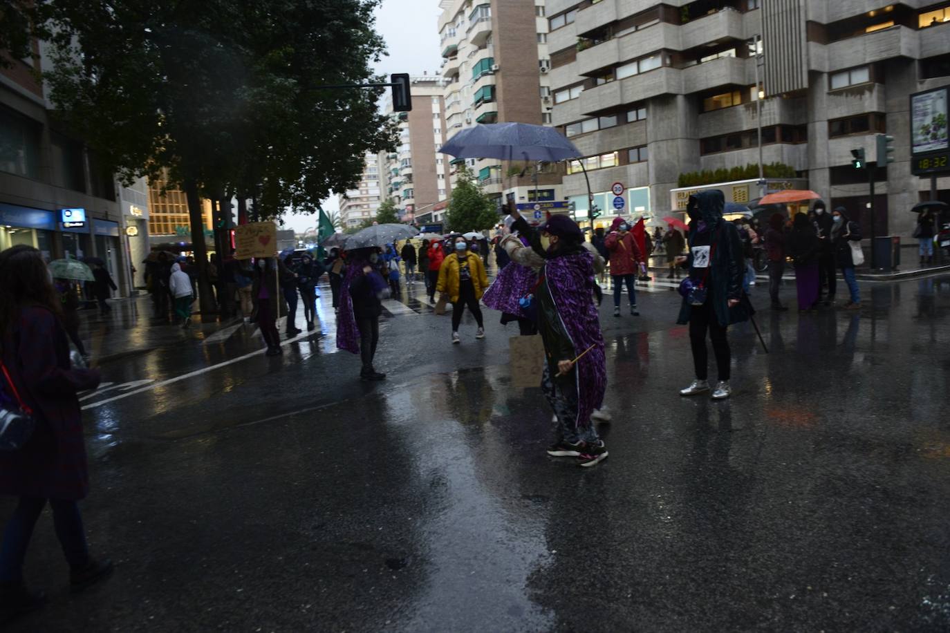 Fotos: Las manifestaciones por el 8-M en Murcia