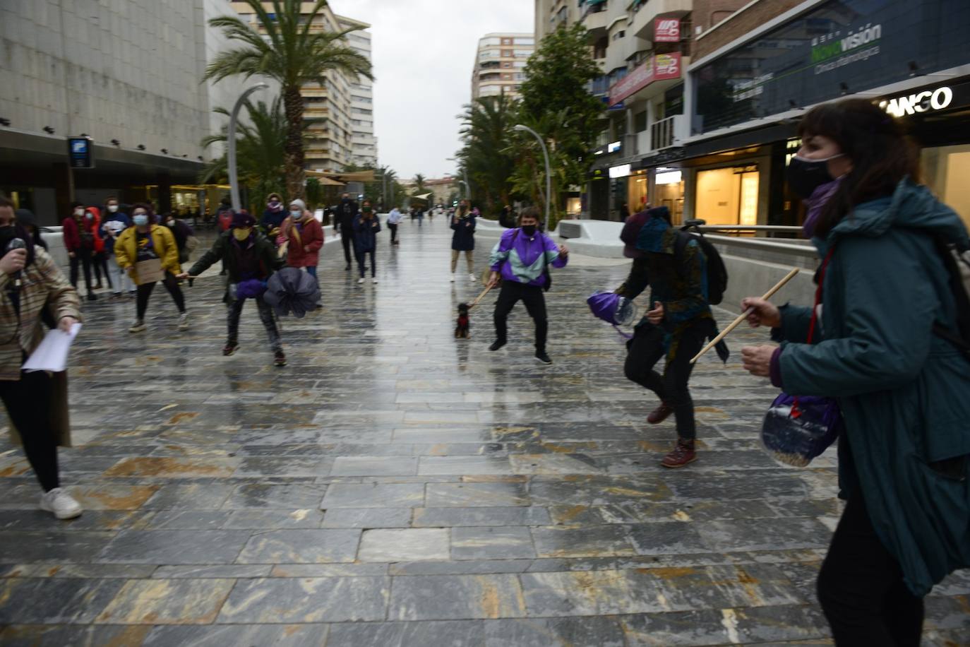 Fotos: Las manifestaciones por el 8-M en Murcia