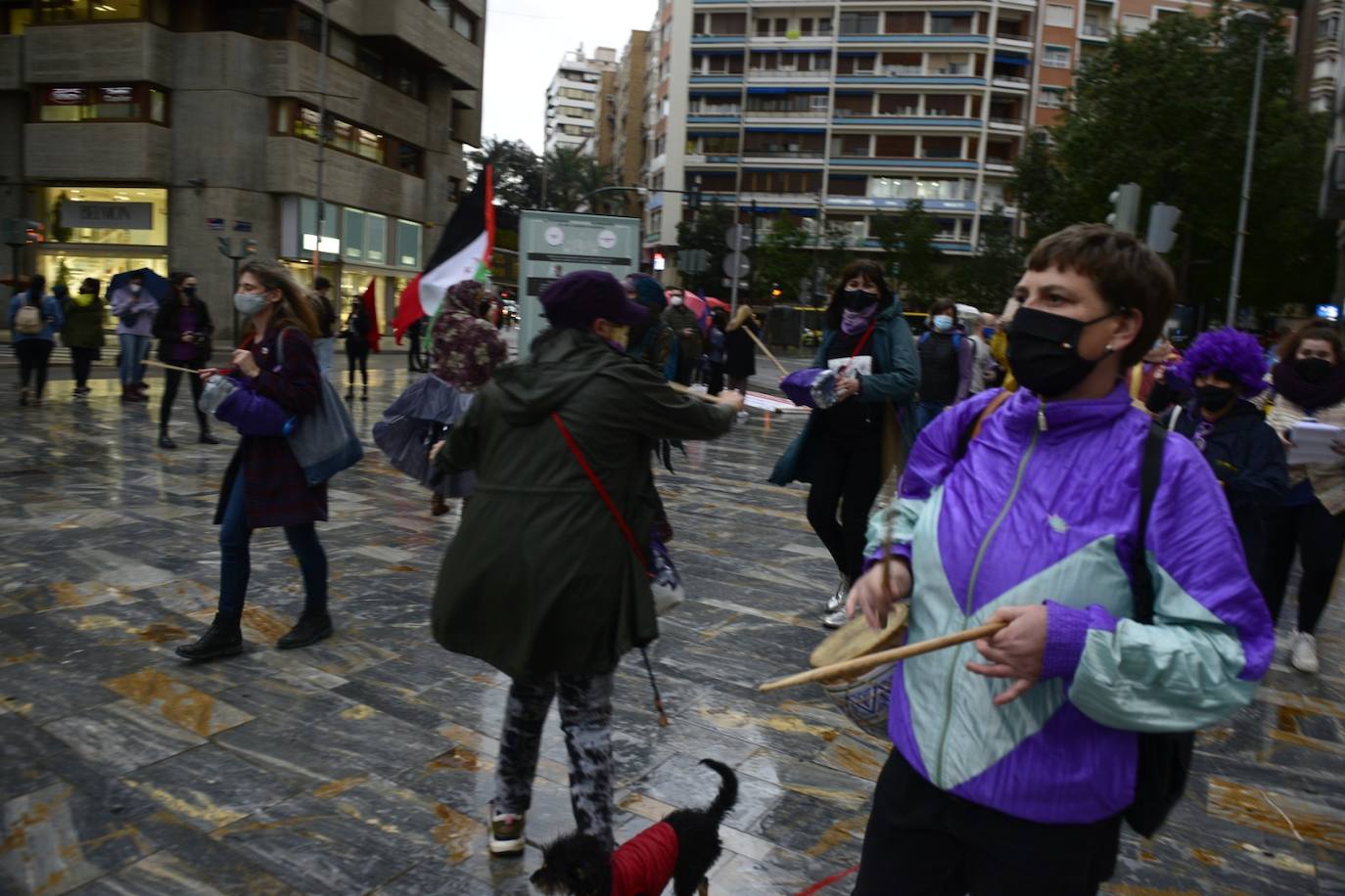 Fotos: Las manifestaciones por el 8-M en Murcia