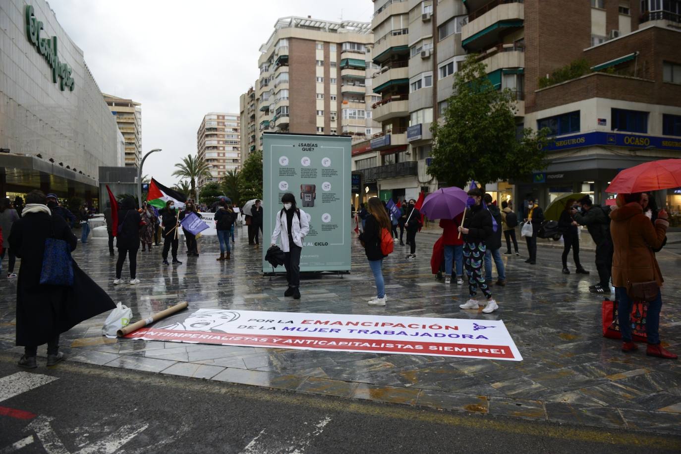 Fotos: Las manifestaciones por el 8-M en Murcia