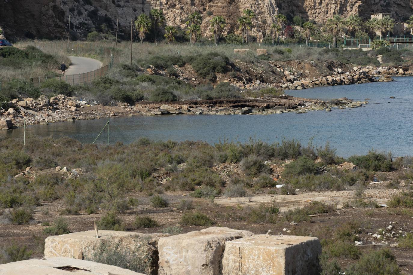 Fotos: Defensa cede el Espalmador para crear zonas de ocio, deportivas y culturales en Cartagena en 2022