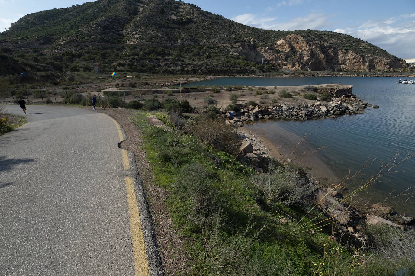 Fotos: Defensa cede el Espalmador para crear zonas de ocio, deportivas y culturales en Cartagena en 2022