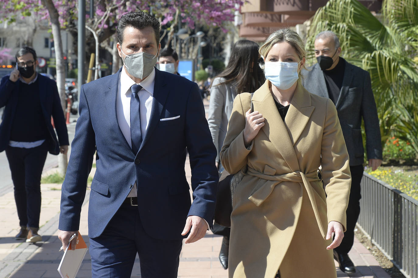 Fotos: Ana Martínez Vidal explica la moción de censura presentada junto al PSOE