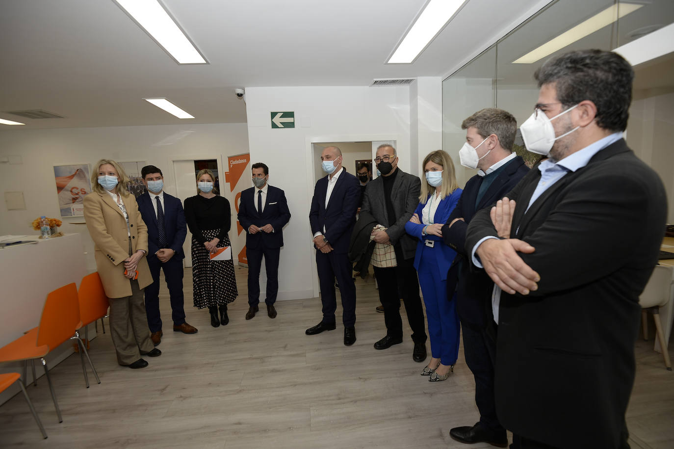 Fotos: Ana Martínez Vidal explica la moción de censura presentada junto al PSOE
