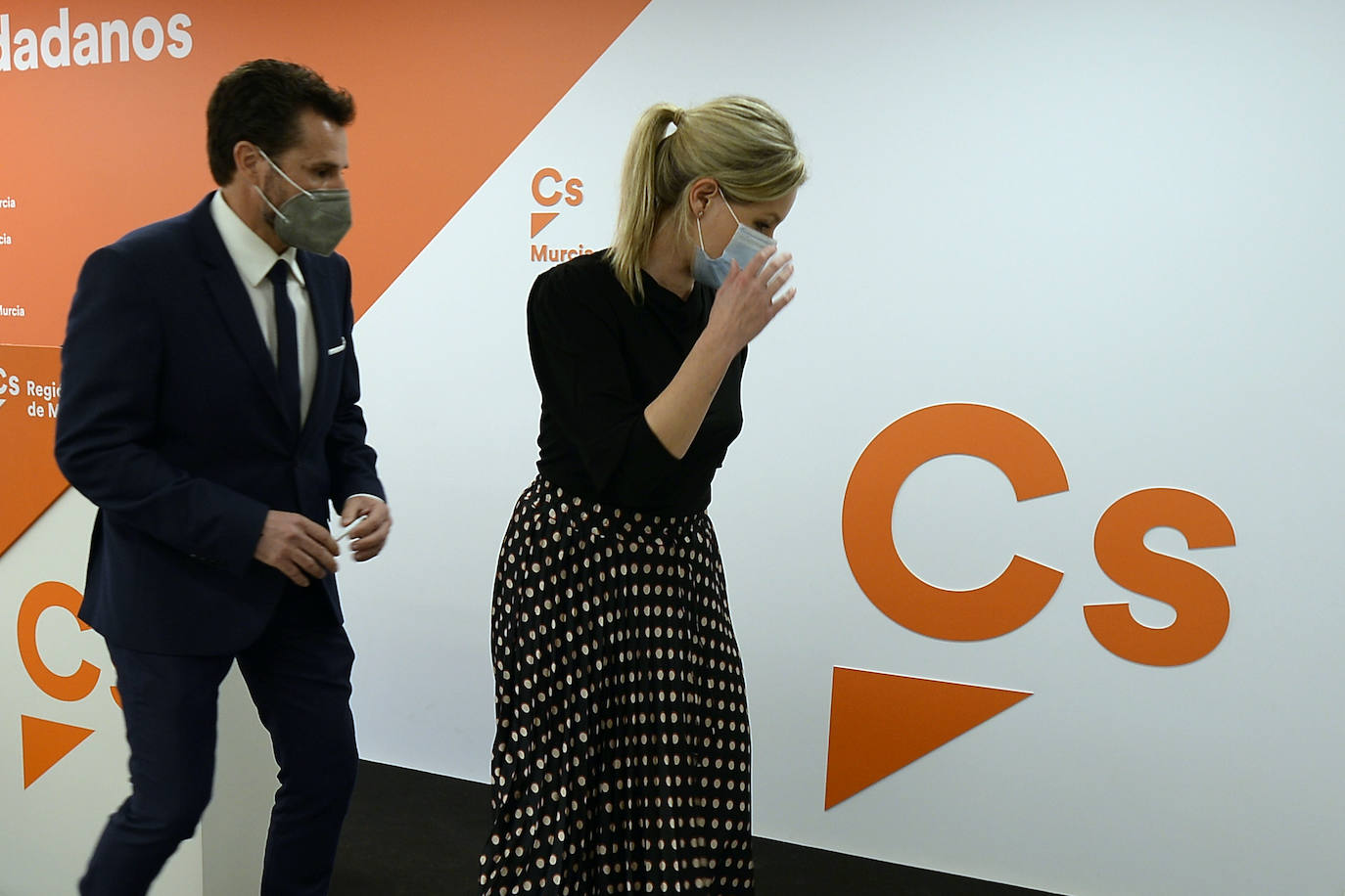 Fotos: Ana Martínez Vidal explica la moción de censura presentada junto al PSOE