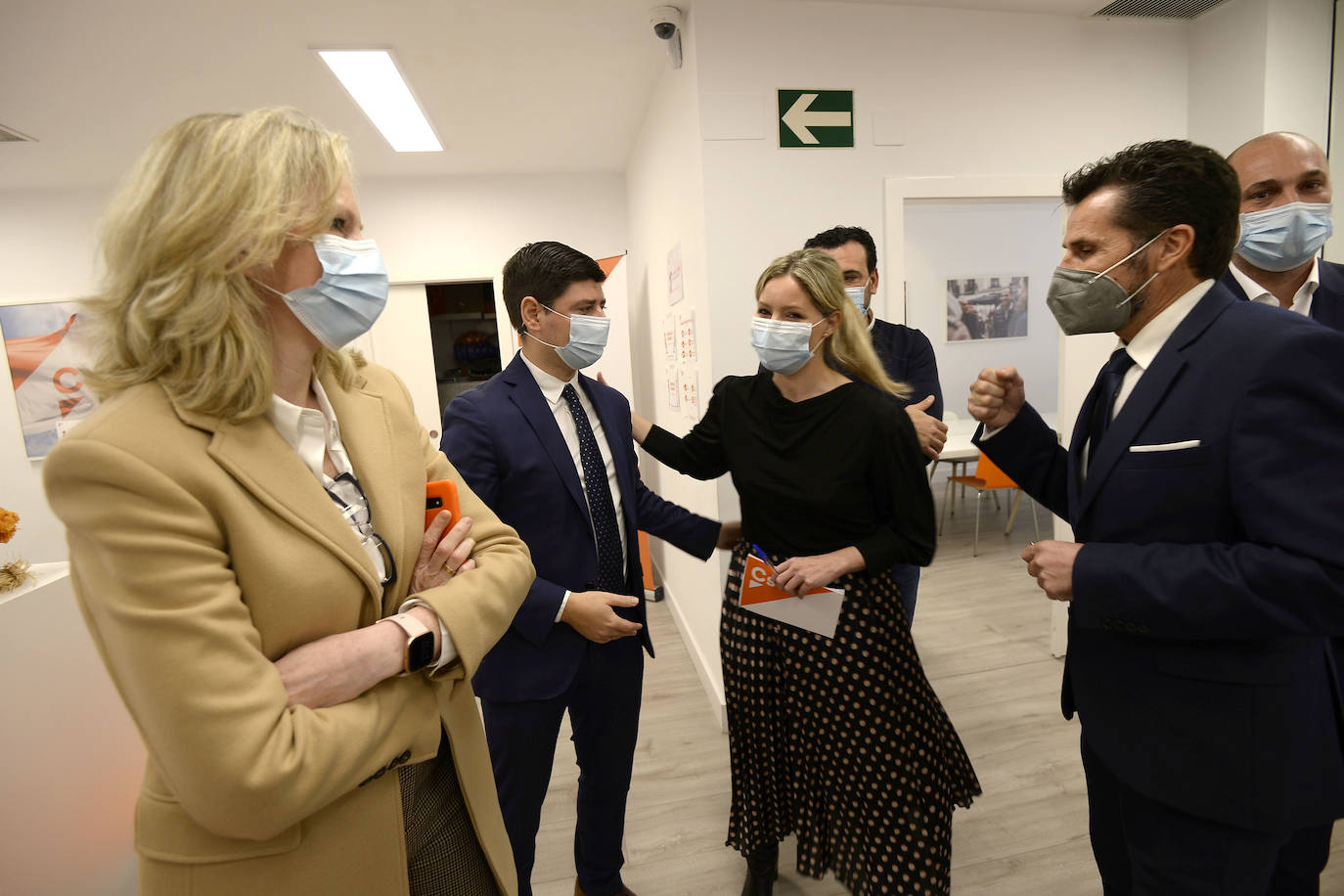 Fotos: Ana Martínez Vidal explica la moción de censura presentada junto al PSOE