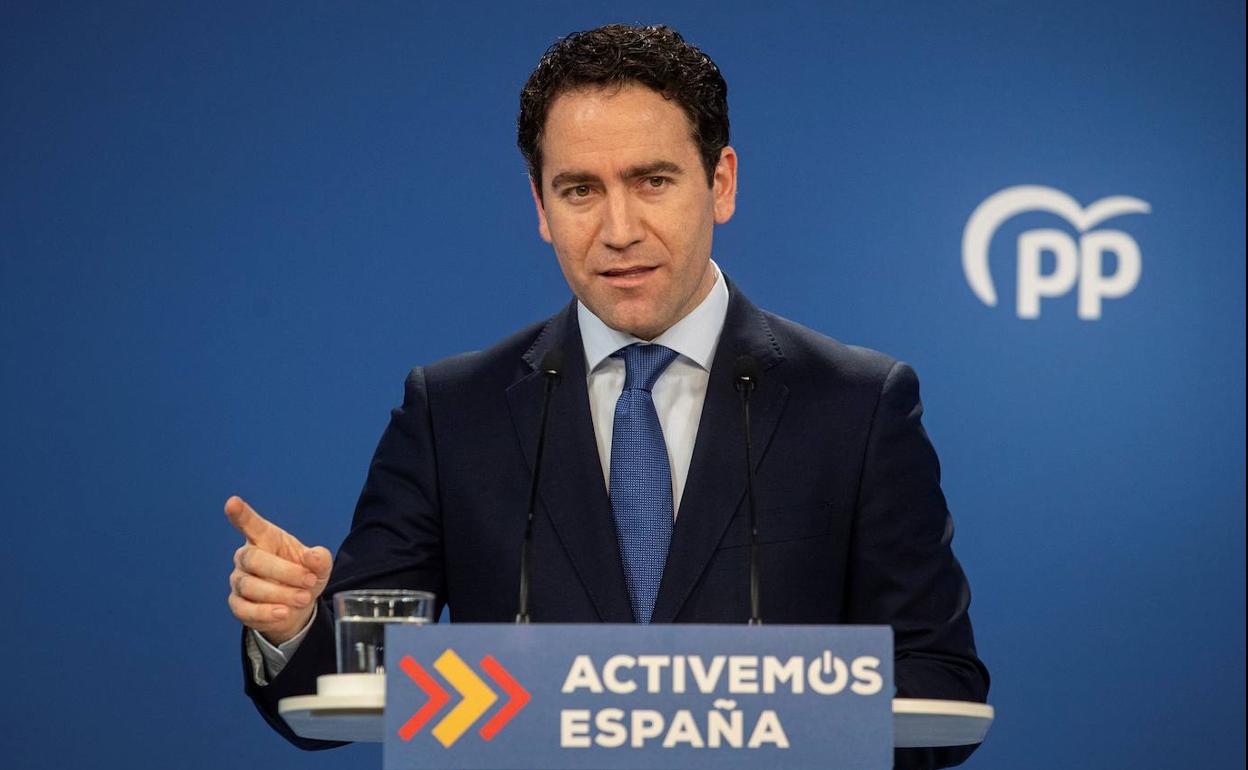 Teodoro García Egea, en una imagen de archivo.