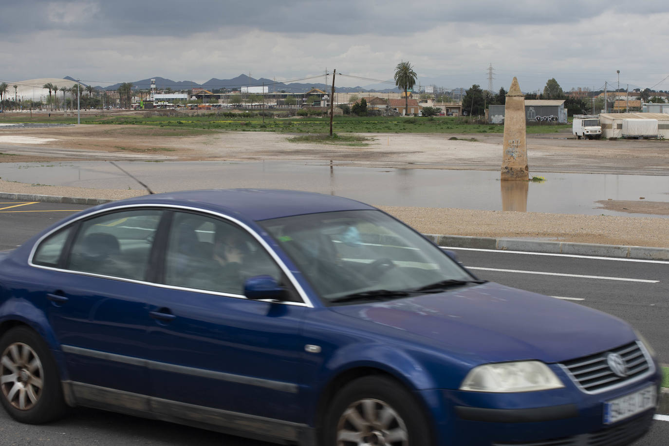 Fotos: El Plan Rambla «supera» el primer examen de inundabilidad tras la construcción del vial