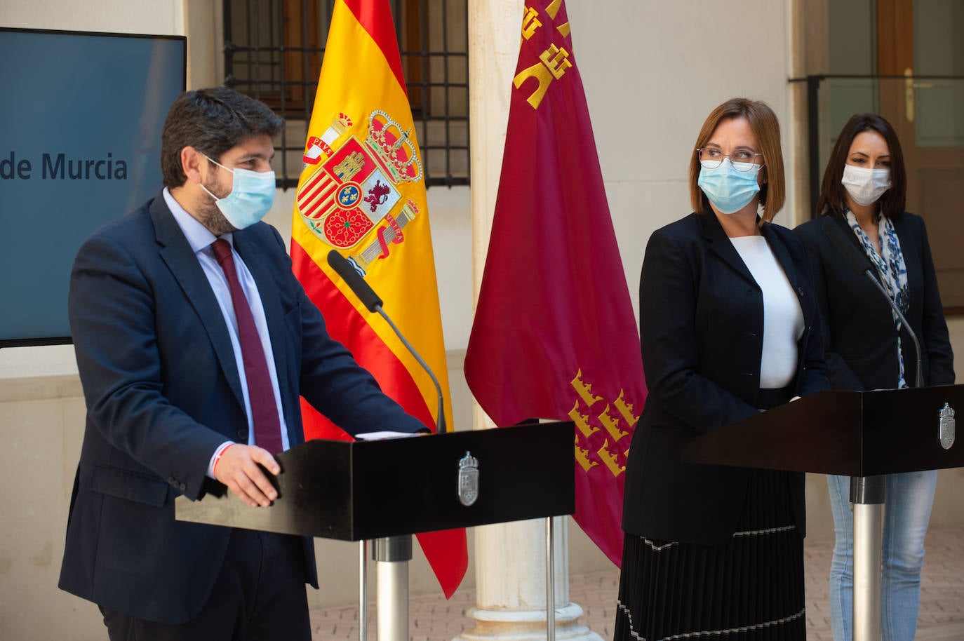 Fotos: Miras y Franco explican el acuerdo alcanzado para desactivar la moción de censura presentada por Ciudadanos y PSOE