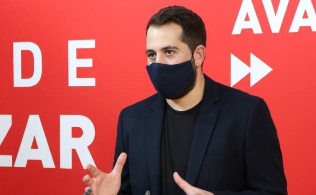 Jordi Arce, secretario de Organización del PSRM-PSOE, en una foto de archivo.