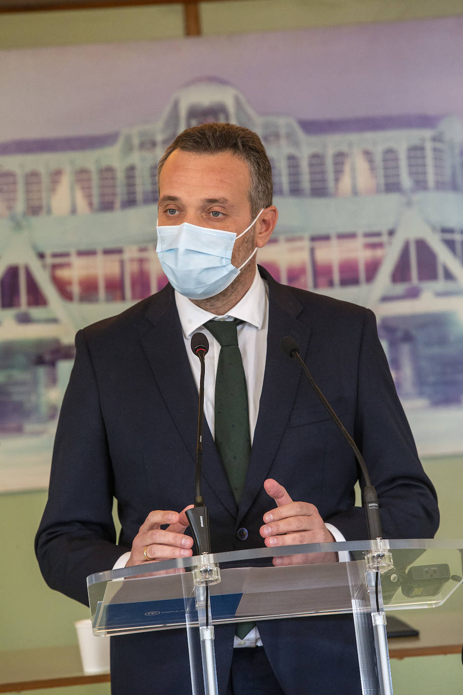 Fotos: Junta de Portavoces en la Asamblea regional, este lunes