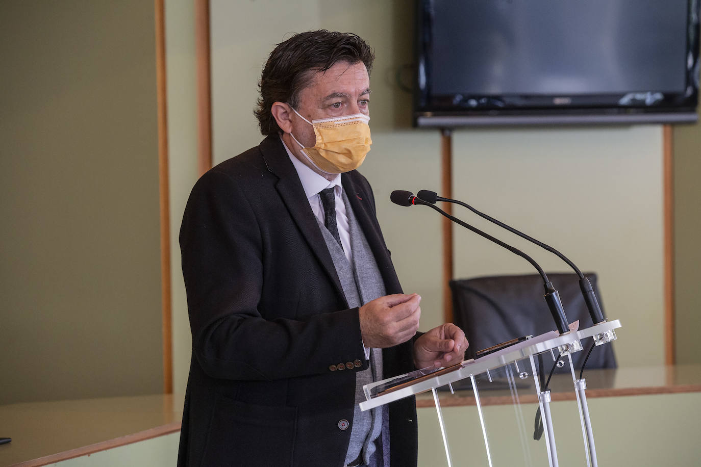 Fotos: Junta de Portavoces en la Asamblea regional, este lunes